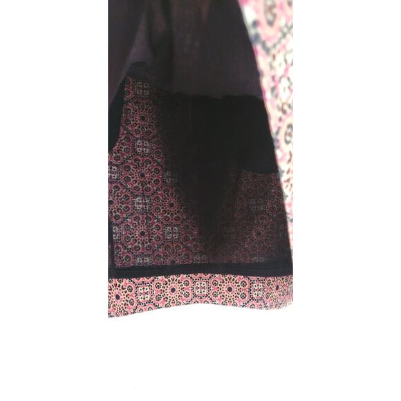 J Crew Straight Mini Skirt 6 Pink Blue Floral Printed Pockets AO111 - Picture 5 of 7